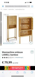 Wasmachine meubel, Huis en Inrichting, Ophalen, Overige typen, Zo goed als nieuw, Minder dan 100 cm