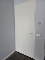 Linksdraaiende binnendeur 233x85cm incl. kozijn, Ophalen, Gebruikt, 50 tot 100 cm, Met slot