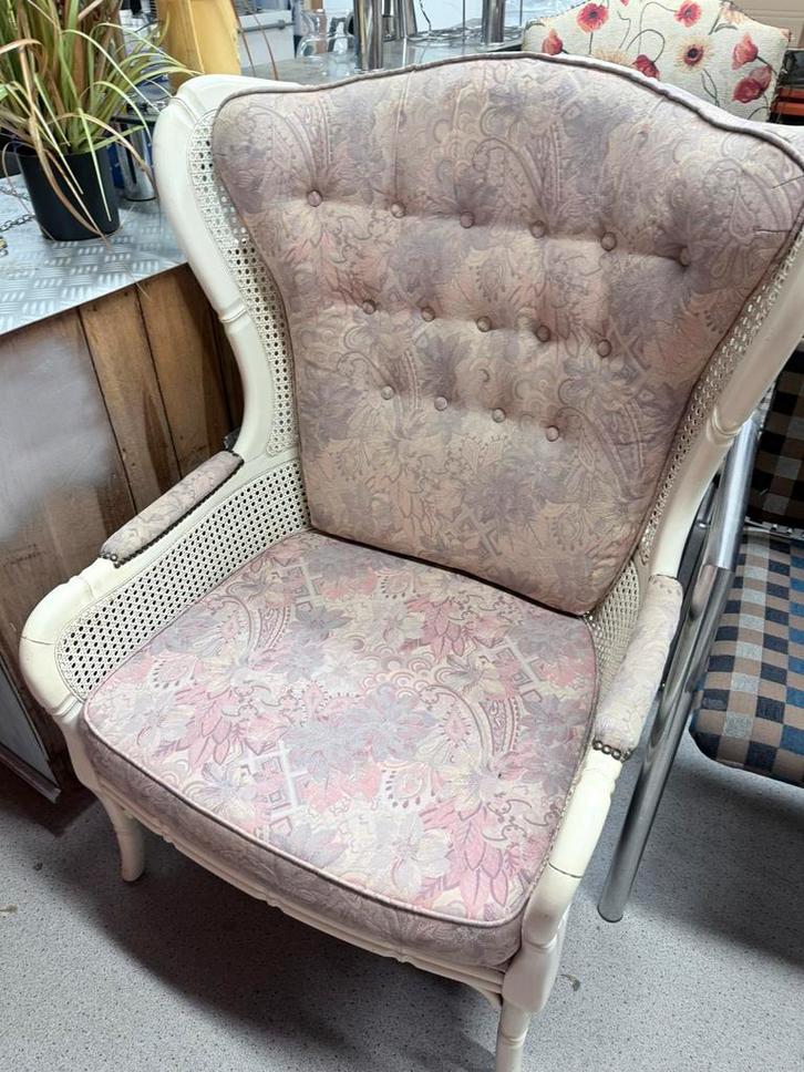 Diverse vintage retro stoelen, tv tafels, lamp, Verzamelen, Retro, Huis en Inrichting, Ophalen
