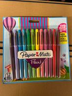 Paper Mate viltstiften 2 sets van 12 stuks (nieuw), Ophalen, Nieuw, Potlood of Stift