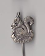 Oisterwijk Groot Speijck speldje Eekhoorn, Verzamelen, Speldjes, Pins en Buttons, Gebruikt, Niet vindbaar, Niet vindbaar, Speldje of Pin