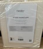 Optidee optimink hoeslaken 180x200 creme. Nieuw, Huis en Inrichting, Slaapkamer | Beddengoed, Overige kleuren, Hoeslaken of Sloop
