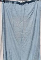 4x licht blauwe gordijnen. 2 meter lang, rond 120 breed., Blauw, 100 tot 150 cm, Ophalen of Verzenden, Zo goed als nieuw