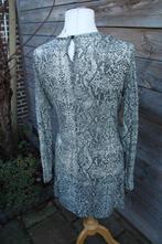 Jurk beige/ zwart Bogie mt 40 transparant Vaste prijs, Kleding | Dames, Maat 38/40 (M), Beige, Bogie, Ophalen of Verzenden