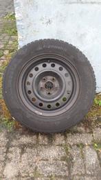 Winterbanden op stalen velg, Auto-onderdelen, Banden en Velgen, Ophalen, 215 mm, 16 inch, Banden en Velgen
