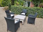 Nette tuinset, Tuin en Terras, Tuinsets en Loungesets, Ophalen, Gebruikt, Kunststof