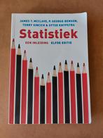 George Benson - Statistiek, George Benson; Terry Sincich; Sytse Knypstra; James McClave, Ophalen of Verzenden, Zo goed als nieuw
