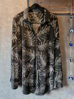 Maicazz travelstof blouse zwart wit maat 3XL, Zwart, Maat 46/48 (XL) of groter, Ophalen of Verzenden, Maicazz