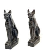 Egyptische spekstenen beelden van Bastet (als kat), Antiek en Kunst, Ophalen of Verzenden