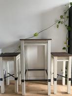 Riviera Maison High Table + High Stools, Ophalen, Zo goed als nieuw