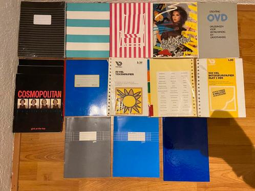 16 Schrijf en reken schriften schoolschriften grootboek, Diversen, Schoolbenodigdheden, Nieuw, Ophalen of Verzenden