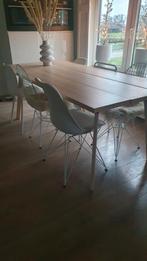 6 Witte Mix & Match Stoelen - Gebruikt, Ophalen, Gebruikt, Wit, Modern