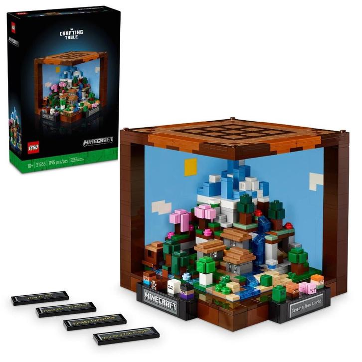 21265 LEGO Minecraft: De werkbank -Nieuw in doos!!, Kinderen en Baby's, Speelgoed | Duplo en Lego, Nieuw, Lego, Complete set, Ophalen of Verzenden