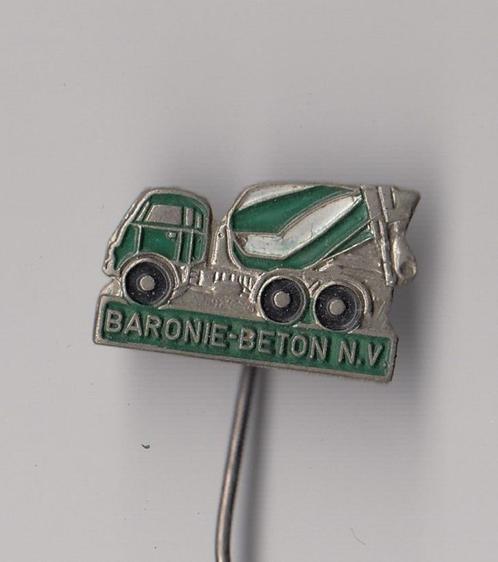 DAF Betonmixer Baronie Breda Vrachtwagen speldje, Verzamelen, Speldjes, Pins en Buttons, Gebruikt, Speldje of Pin, Overige onderwerpen