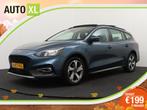 Ford FOCUS Wagon 1.5 150 PK Active Pano-dak Climate Stuur+St, Auto's, 65 €/maand, Stof, Blauw, Origineel Nederlands