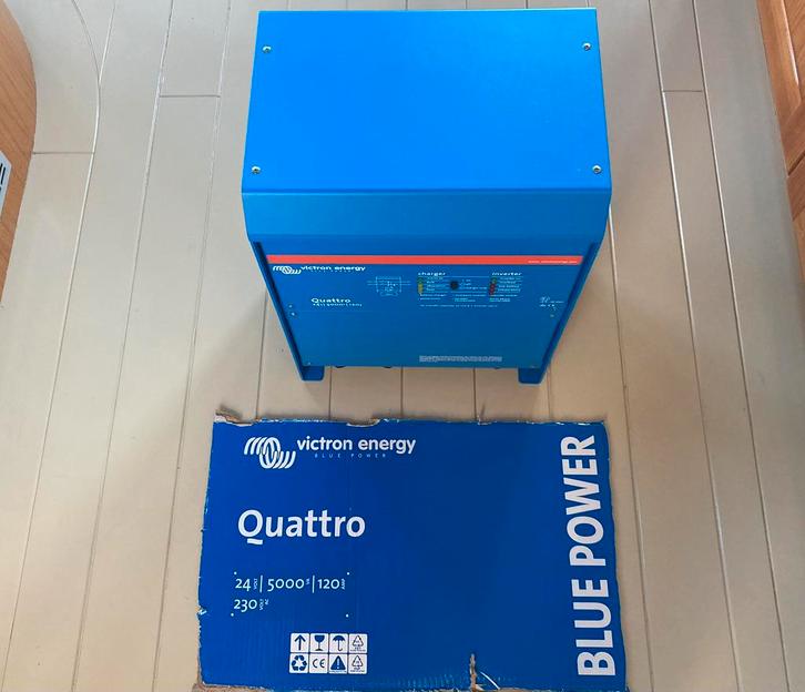 Victron Energy Quattro lader omvormer 24Volt-5000VA-120AMP, Hobby en Vrije tijd, Elektronica-componenten, Nieuw, Ophalen