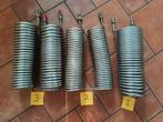 RVS Spiraalwarmtewisselaars / Wortkoelers - Diverse maten, Ophalen, Gebruikt
