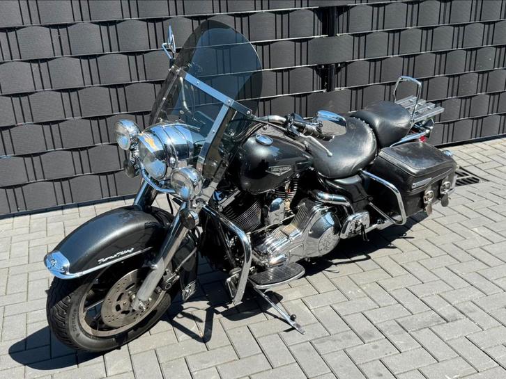 Zeer Mooie HARLEY DAVIDSON FLHRI ROADKING TOUR 1997 GRIJS, Motoren, Motoren | Harley-Davidson, Bedrijf, Chopper, meer dan 35 kW