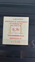 Amphilex 67 toegangsbewijs, Ophalen of Verzenden