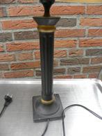 Tafellampen met voet van keramiek en crème kap, voorzien van, Huis en Inrichting, Lampen | Tafellampen, Ophalen of Verzenden, 'T Olde Gre-j