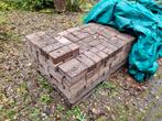 Straatklinkers  8cm dik  21x10.5 cm, Tuin en Terras, Ophalen, Gebruikt, Beton, Klinkers