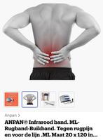 Infra rood warmte band Rug-Buik, Sport en Fitness, Massageproducten, Ophalen, Zo goed als nieuw, Massagestoel of Kussen