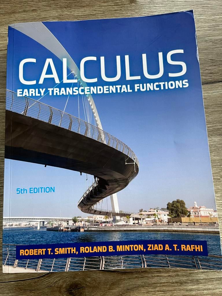 Calculus: Early Transcendental Functions, Boeken, Ophalen of Verzenden, Beta, Zo goed als nieuw, WO