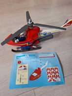 Playmobil 4824 Helikopter - Complete Set met Boekje, Ophalen of Verzenden, Zo goed als nieuw, Complete set