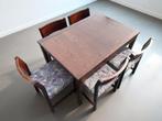 Vintage Eetkamerset, Uitschuifbare tafel – Palissanderhout, Ophalen, Gebruikt, -, -
