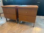 2 nachtkastjes, Ophalen, Gebruikt, Minder dan 45 cm, 55 tot 70 cm
