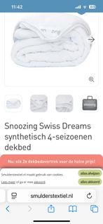 Snoozing Swiss Dreams 1-persoons dekbed - Nieuw!, Ophalen, Gebruikt, Eenpersoons, Wit