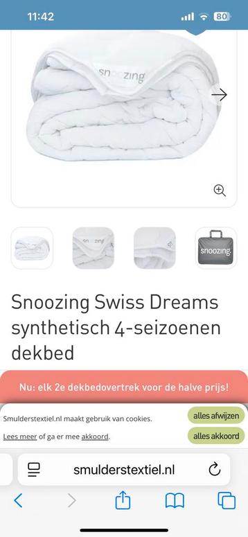 Snoozing Swiss Dreams 1-persoons dekbed - Nieuw! beschikbaar voor biedingen