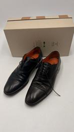 Santoni schoen gdragen  in maat 41,5  nu voor 125, Kleding | Heren, Schoenen, Zwart, Ophalen of Verzenden, Santoni, Gedragen