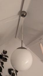 Bol lamp melkglas, Space age, modern, vintage, retro, Gebruikt, Ophalen of Verzenden, Glas