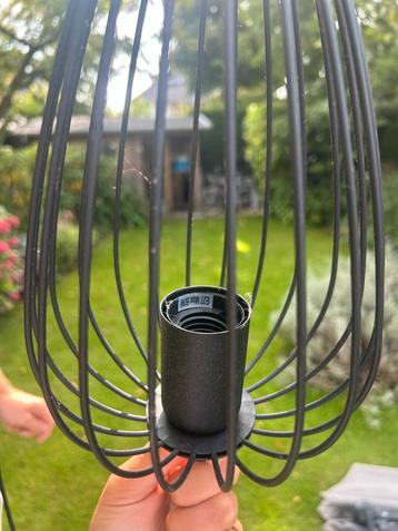 Hanglampen - 3x Matzwart Metaal beschikbaar voor biedingen