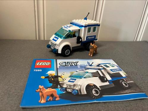 Lego City Politiehondpatrouille 7285, Kinderen en Baby's, Speelgoed | Duplo en Lego, Zo goed als nieuw, Ophalen of Verzenden