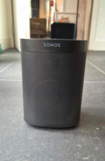 Sonos One Zwart - Nieuwstaat! beschikbaar voor biedingen