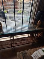 Te koop side table, Ophalen, Zo goed als nieuw, 25 tot 50 cm, Rechthoekig