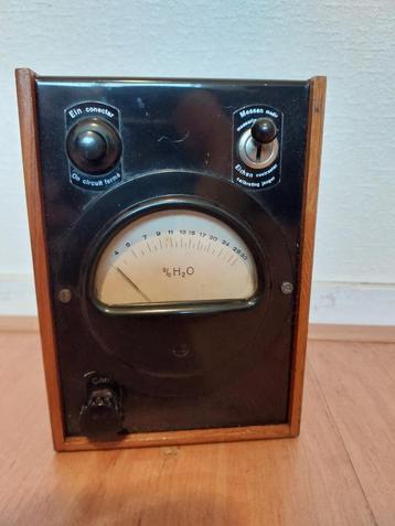 Gann Vochtmeter  _  antiek vintage _ gitaar effect pedaal  beschikbaar voor biedingen