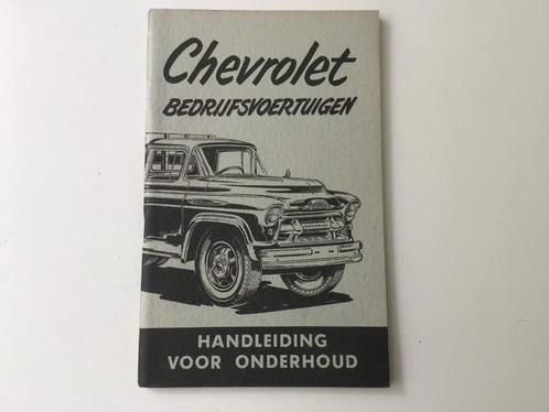 Chevrolet bedrijfsvoertuigen vintage boekje onderhoud, Auto diversen, Handleidingen en Instructieboekjes, Ophalen of Verzenden