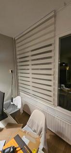 2x duo rolgordijn - Lichtdoorlatend, Huis en Inrichting, Stoffering | Gordijnen en Lamellen, 100 tot 150 cm, Crème, 100 tot 150 cm