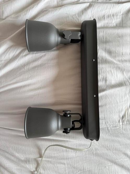 IKEA Grijze Spotjes, Huis en Inrichting, Lampen | Spots, Gebruikt, Plafondspot of Wandspot, Metaal of Aluminium, Led, Ophalen