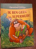 Geronimo Stilton - Ik ben geen supermuis!, Ophalen of Verzenden, Zo goed als nieuw, Geronimo Stilton