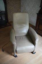 Relaxfauteuil sta op stoel, Huis en Inrichting, Fauteuils, Ophalen, Gebruikt, 75 tot 100 cm, Metaal