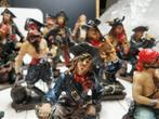 Piraten set  15 delig , kerstdorpje , figuren ., Verzamelen, Ophalen of Verzenden, Zo goed als nieuw, Dier