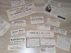 Zeer oude advertenties uit 1878 junk journal, Hobby en Vrije tijd, Verzenden, Gebruikt