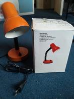 Te koop: Oranje bureaulamp (exclusief lamp), Minder dan 50 cm, Nieuw, Ophalen of Verzenden