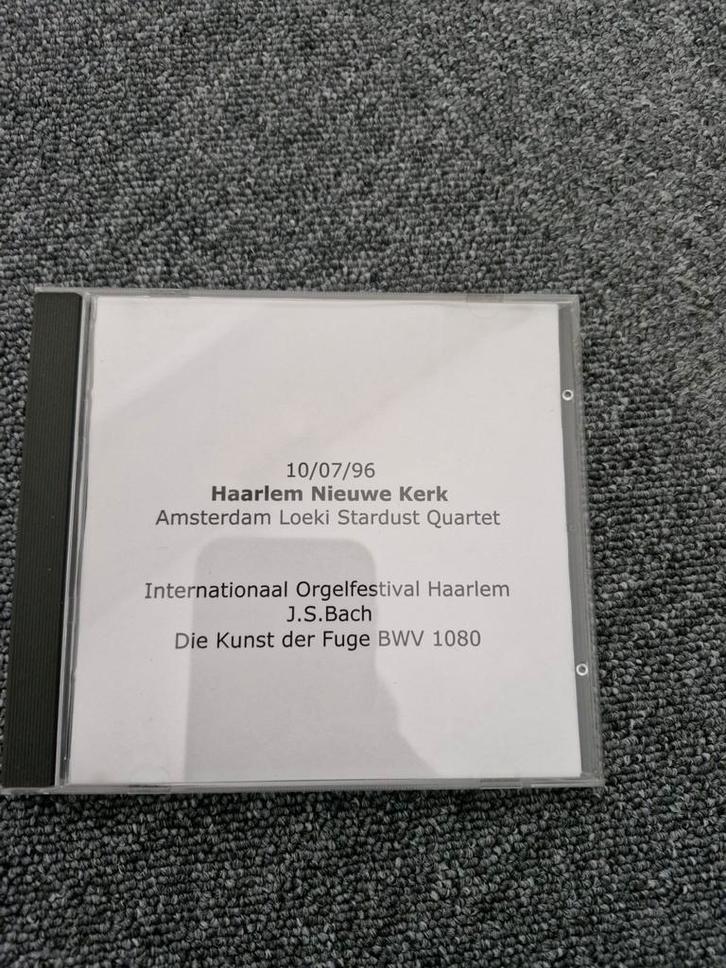 Orgel Festival Haarlem - Bach, Die Kunst der Fuge, Cd's en Dvd's, Cd's | Klassiek, Gebruikt, Kamermuziek, Barok, Ophalen of Verzenden