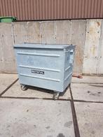 AANBIEDING! 1600L stalen rolcontainer, Huis en Inrichting, Woonaccessoires | Prullenbakken, Ophalen, Gebruikt, 40 liter of meer
