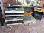 Partij van zo,n 40 vintage platenspelers compleet, Audio, Tv en Foto, Platenspelers, Ophalen, Zo goed als nieuw, Dual